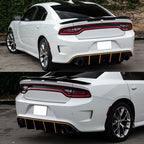 2015-2023 Dodge Charger SRT Rear Diffuser with Reflective Tape PP