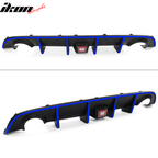 2015-2023 Dodge Charger Rear Diffuser w/ LED Lamp & Reflective Tape PP