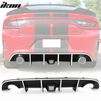 2015-2023 Dodge Charger Rear Diffuser w/ LED Lamp & Reflective Tape PP