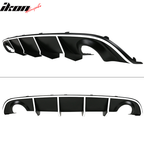 2015-2023 Dodge Charger Quad Exhaust Rear Diffuser w/ Reflective Tape