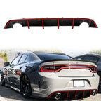 2015-2023 Dodge Charger SRT V2 Rear Diffuser with Reflective Tape PP