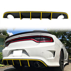2015-2023 Dodge Charger SRT V3 Rear Diffuser with Reflective Tape PP