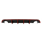 2015-2023 Dodge Charger SRT V3 Rear Diffuser with Reflective Tape PP