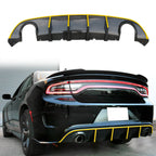 2015-2023 Dodge Charger SRT V3 Rear Diffuser with Reflective Tape PP