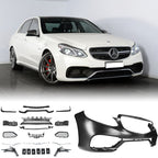 2014-2016 Mercedes-Benz W212 E Class Front Bumper with Lip Trim Vents