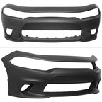 2015-2023 Dodge Charger Front Bumper + Foglights + 2019 Grilles PP