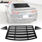 2010-2015 Chevy Camaro XE Style Rear Window Louver with Side Vent PP