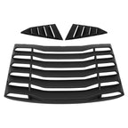 2016-2024 Chevy Camaro Unpainted Rear Side Window Louver Air Vent ABS