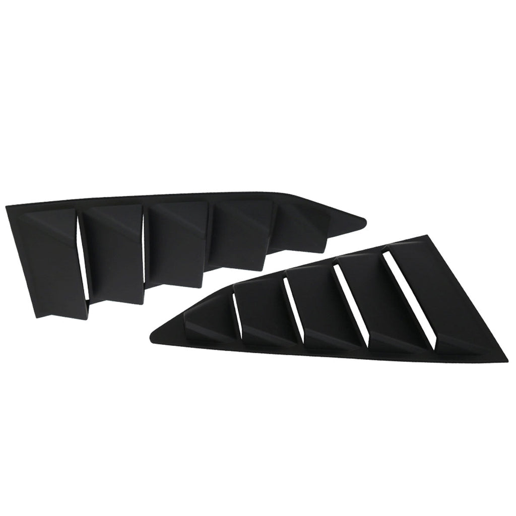 2016-2024 Chevy Camaro Unpainted Rear Side Window Louver Air Vent ABS