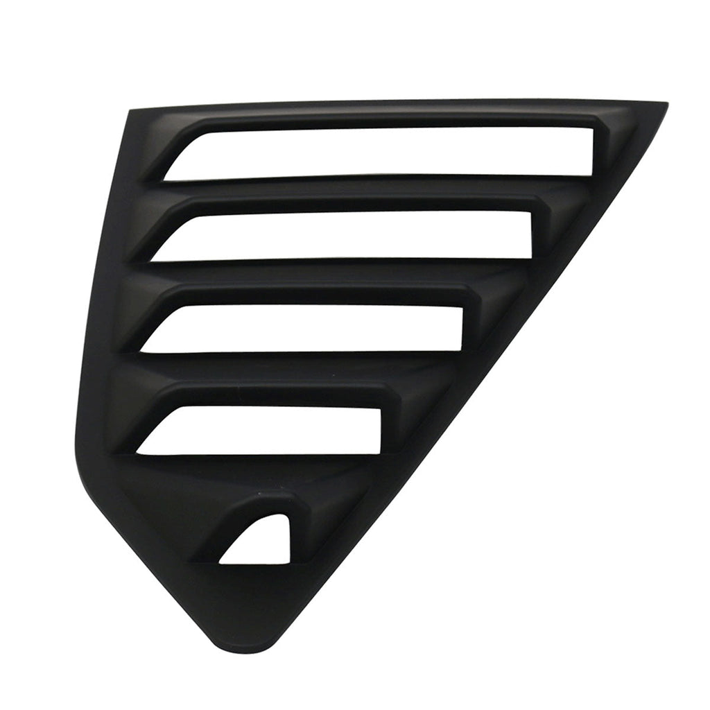 2016-2024 Chevy Camaro Unpainted Rear Side Window Louver Air Vent ABS