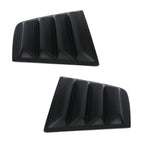 2011-2023 Dodge Charger Unpainted Rear Side Window Louver Air Vent ABS