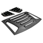 2011-2023 Dodge Charger Unpainted Rear Window Louver Side Vent ABS PP