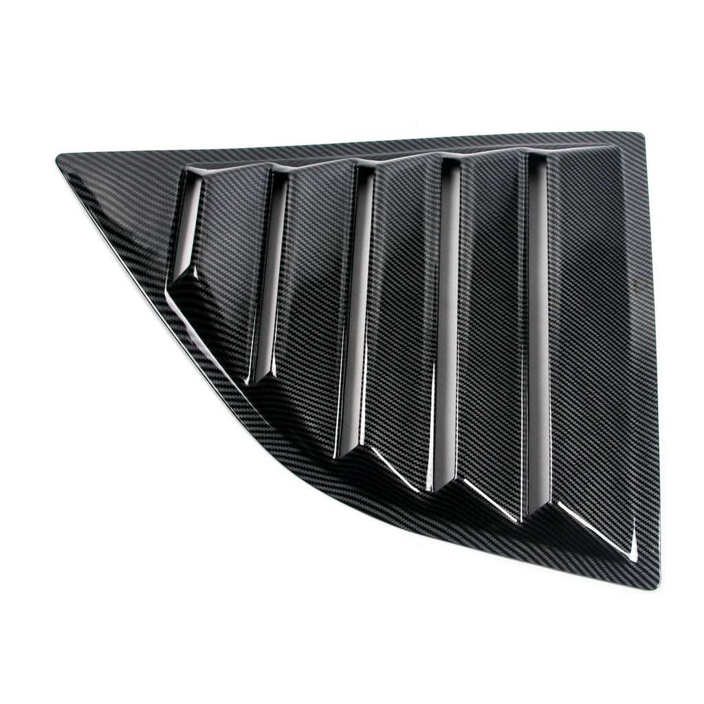 2008-2023 Dodge Challenger XE V2 CFL Rear Side Window Louver Scoops