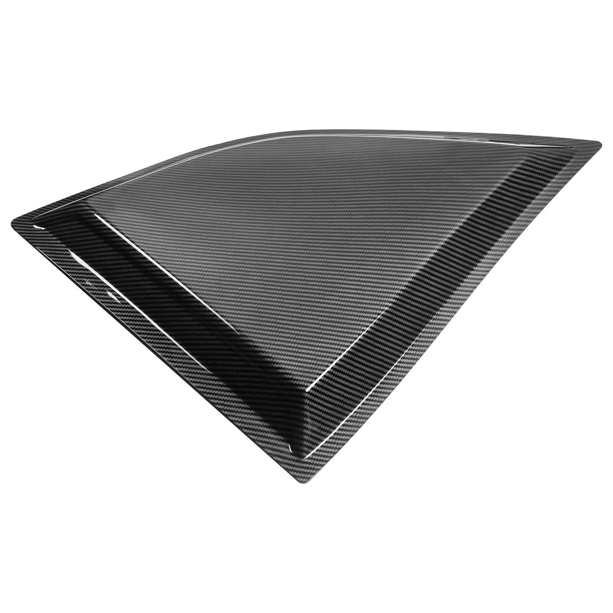 2008-2023 Dodge Challenger XE Style CFL Rear Side Window Louver Scoops