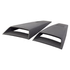 2005-2014 Ford Mustang Rear Unpainted Window Louvers Side Vent Scoops