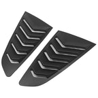 2015-2017 Ford Mustang Unpainted Side Window Louver Rear Fender Scoop