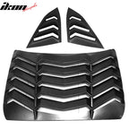 2016-2021 Honda Civic Sedan Rear Window Louver Side Quarter Scoop ABS