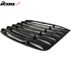 2003-2008 Nissan 350Z Black Rear Window Louver Side Vent ABS Plastic