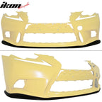 2014-2016 Lexus IS Series F Sport Sedan Front Bumper Lip + Winglets PU