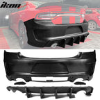 2015-2023 Dodge Charger Standard Sedan Rear Bumper Kits Diffuser PP