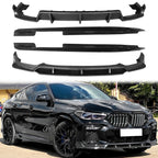 Fits 20-23 G06 X6 M Sport IKON CF Print Front Rear Lip Side Skirt