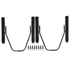Universal O. Bezel Racing Seat Dual Slider Cam-lock Belt PU Carbon