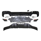 Fits 2021-2023 G30 G31 Rear Diffuser Type 2+Front Bumper Lip+Side Skir