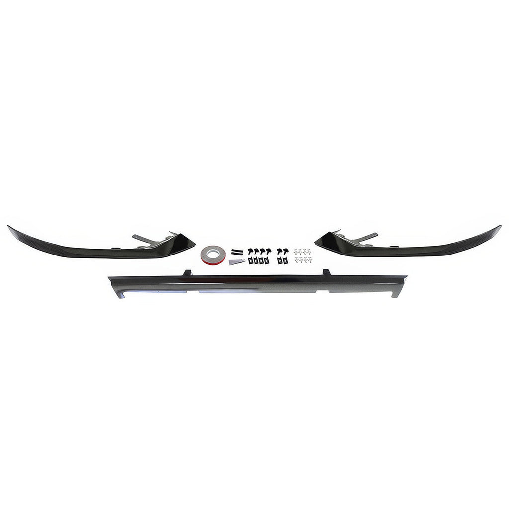 Fits 2021-2023 G30 G31 Rear Diffuser Type 2+Front Bumper Lip+Side Skir