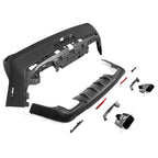 2008-2014 Dodge Challenger 2015+ SRT Hellcat Rear Bumper + V3 Diffuser