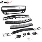 2008-2014 Dodge Challenger Front + Rear Bumper Cover + Diffuser PP