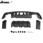 2008-2014 Dodge Challenger Front+Rear Bumper Cover+Lip+Diffuser PP