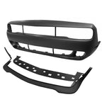 2008-2014 Dodge Challenger Front+Rear Bumper Cover+Lip+Diffuser PP