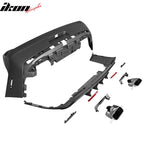 2008-2014 Dodge Challenger Front+Rear Bumper Cover+Lip+Diffuser PP