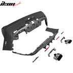 2008-2014 Challenger Front+Rear Bumper Cover+Fender Flares+V3 Diffuser
