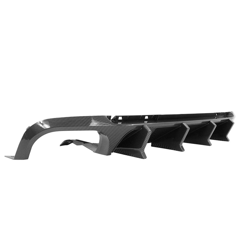 2013-2014 Ford Mustang GT500 Rear Diffuser Lip + Fin PP