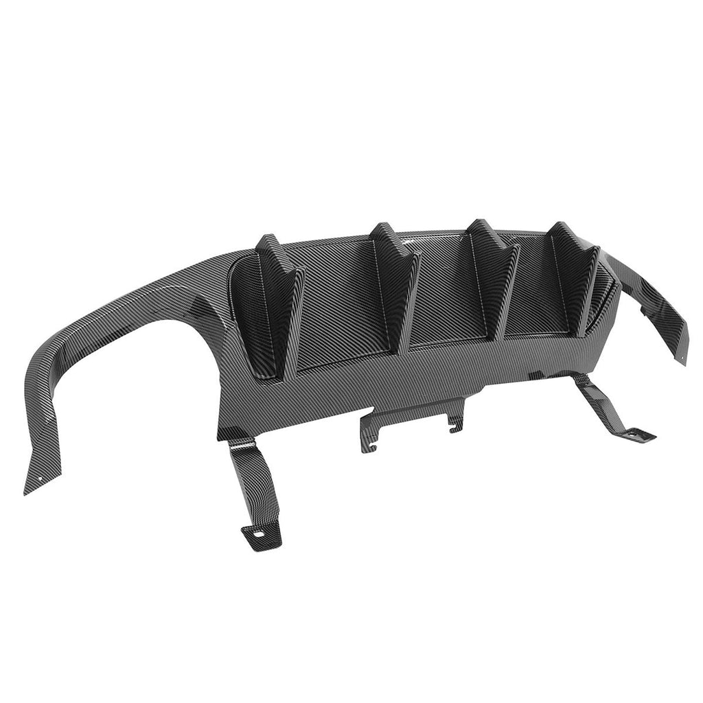 2013-2014 Ford Mustang GT500 Rear Diffuser Lip + Fin PP