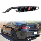2015-2023 Dodge Charger Quad Exhaust Rear Bumper Diffuser 2PCS