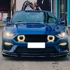 2018-2023 Ford Mustang 2021 Mach-1 Style Front Bumper Cover LED Grille