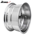 (2) 18X9.0 +30 5X100 / 5X114.3 Step Lip 5 Spoke Wheels Rim Accessories