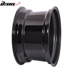 (4) 17X8.5 +25 5X100 / 5X114.3 Step Lip Deep Dish Mesh Wheels Rims