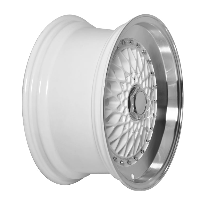(4) 17X8.5 +25 5X100 / 5X114.3 Step Lip Deep Dish Mesh Wheels Rims
