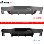 2014-2015 Chevy Camaro Ikon Rear Diffuser Bumper Lip PP