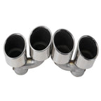2014-2015 Chevy Camaro Black Rear Diffuser + Quad Exhaust Tips