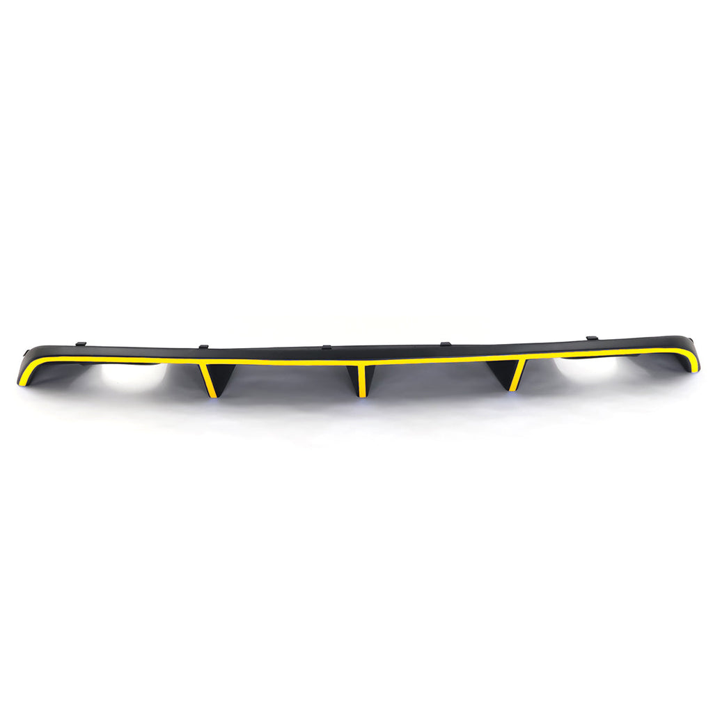 2012-2014 Dodge Charger OE Style Rear Diffuser + Reflective Tape