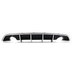 2012-2014 Charger SRT8 V2 Style Rear Diffuser w/ Reflective Tape