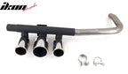 2022-2024 Honda Civic LX Sport Rear Bumper Cover Set + Exhaust Pipe