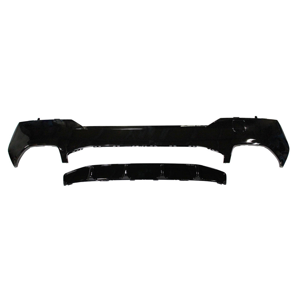 2021-2025 BMW G22 G23 M-Performance Black Front Rear Lip + Side Skirts