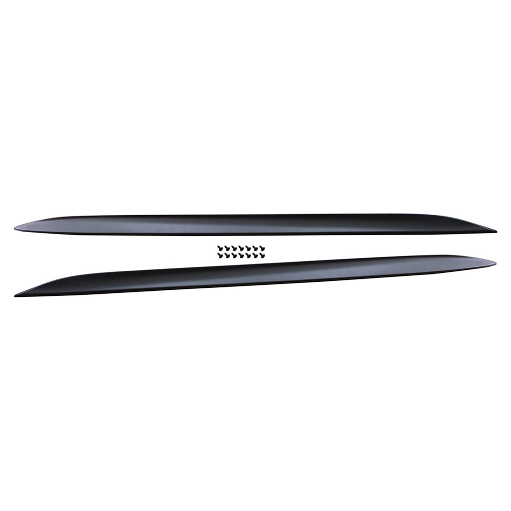 2021-2025 BMW G22 G23 M-Performance Black Front Rear Lip + Side Skirts