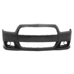 2011-2014 Dodge Charger Front Bumper Conversion Grilles SRT8 Style Bla