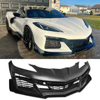 2020-2025 Chevrolet Corvette Z06 Z07 Style Front Bumper Conversion PP